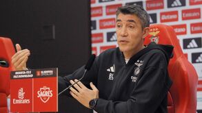Bruno Lage em conferência