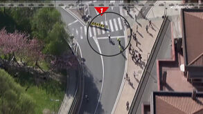 O momento de Aranburu que provocou enorme confusão na Volta ao País Basco