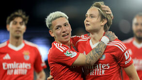 Prestianni e Schjelderup marcaram