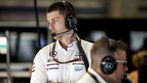 Michael Sansoni, engenheiro da Mercedes