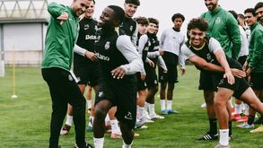 Promessa do Sporting vê chegar ao fim calvário de mais de 300 dias e já treina na equipa B