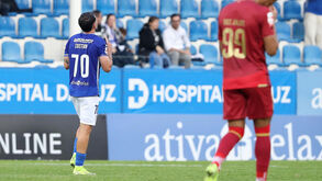 Cristian Ponde mostra serviço no Feirense