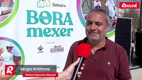 Sérgio Krithinas e o arranque da 2.ª edição do 'Bora Mexer': «Vejo muitas pessoas com sorrisos na cara»