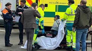 Belga quando sofreu o acidente