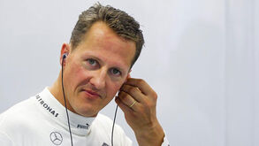 Schumacher viajou de helicóptero para acompanhar o nascimento da neta