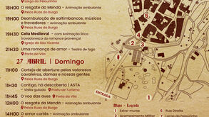 Feira Medieval em Castelo Mendo, dias 26 e 27 Abril