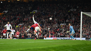 Harry Maguire marcou o golo que apurou o Manchester United para as meias-finais da Liga Europa