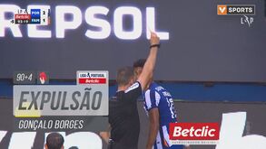 Expulsão de Gonçalo Borges causa desagrado