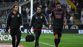 Dor de cabeça para Bruno Lage: Di María lesionado e Tomás Araújo com mais queixas em Guimarães
