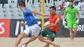 Portugal-Itália, em futebol de praia