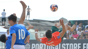 Portugal perde com Itália em jogo de preparação para Mundial de futebol de praia