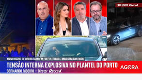 Bernardo Ribeiro e o balneário do FC Porto: «É óbvio que aquilo está tudo partido»