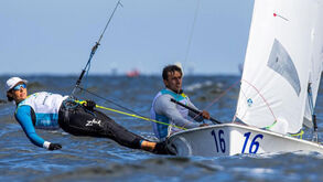 Carolina João e Diogo Costa em ação