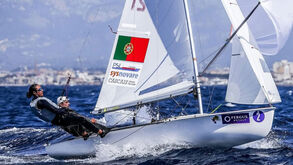 Carolina João e Diogo Costa em ação