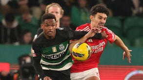 Geny Catamo e Tomás Araújo