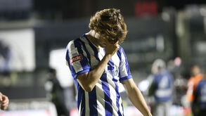 Desalento portista após derrota na Reboleira