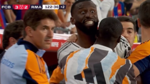 Rüdiger suspenso 6 jogos por ter atirado gelo ao árbitro na final da Taça do Rei com o Barcelona
