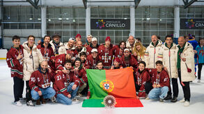 Portugal conquista medalha de bronze na Taça de Desenvolvimento de hóquei no gelo