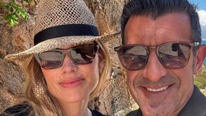 Figo e Helen Svedin partilham foto juntos após rumores de separação