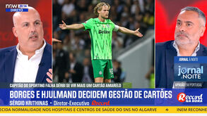 «Hjulmand tem 10 amarelos, Otamendi tem apenas dois. E também é capitão, também fala com o árbitro…» 
