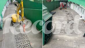 Exclusivo Record: as primeiras imagens das obras que vão fechar o fosso do José Alvalade