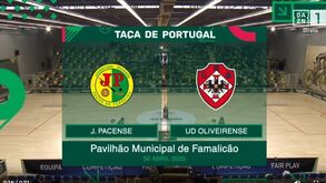 Oliveirense goleia Juv. Pacense e está na final da Taça de Portugal de hóquei em patins