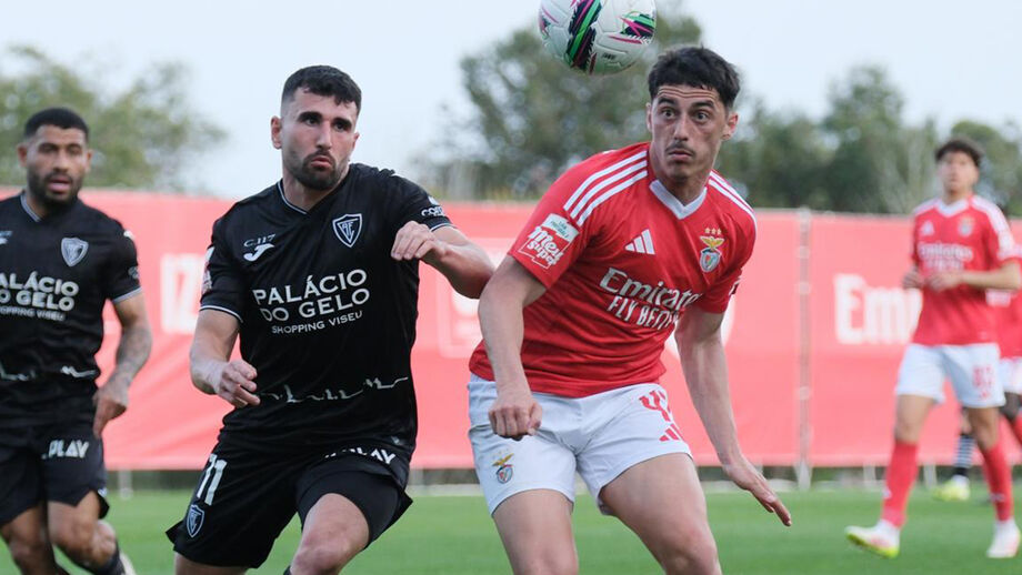 Tiago Gouveia ganhou ritmo frente ao Ac. Viseu 