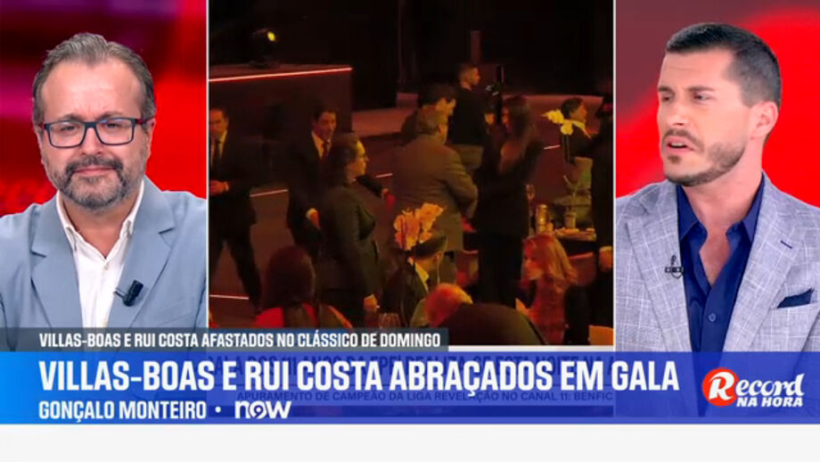 Gonçalo Monteiro, comentador do Now, sobre relação entre presidentes de FC Porto e Benfica