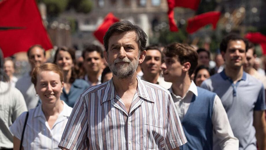 Nanni Moretti no filme 'O Sol do Futuro'
