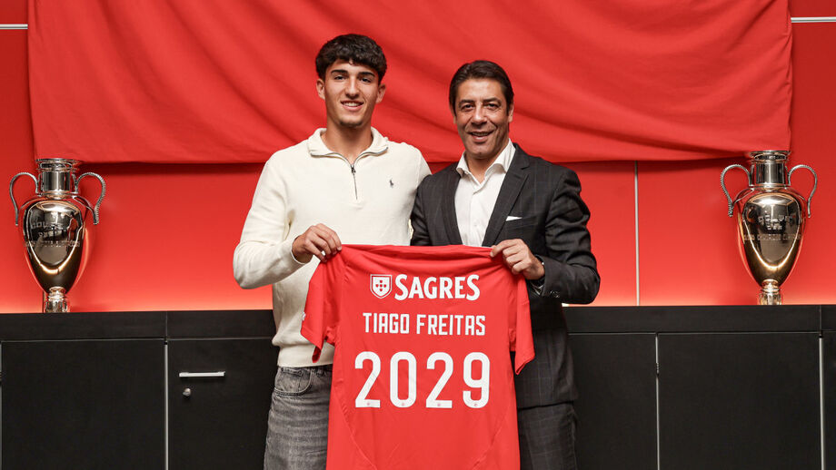 Tiago Freitas com Rui Costa