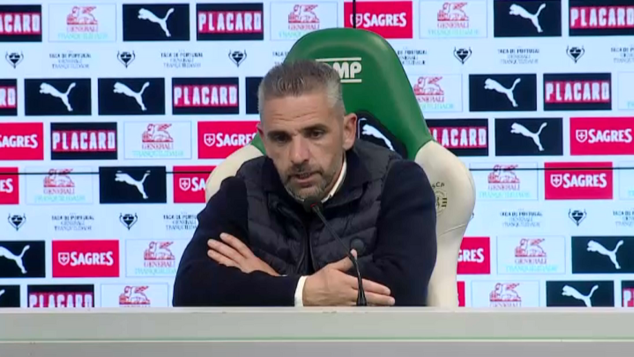 Ainda assim, o treinador do Sporting mostrou-se satisfeito com a inúmeras oportunidades que a equipa criou