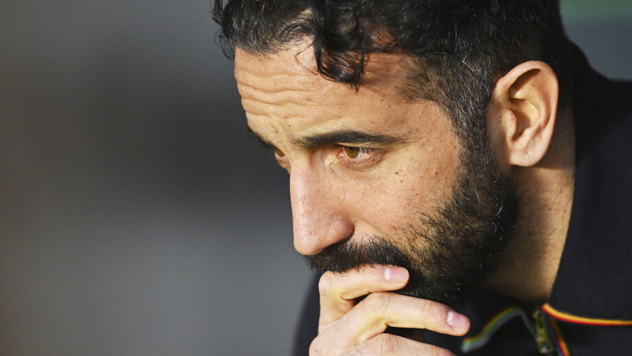 Ruben Amorim, treinador do Manchester United