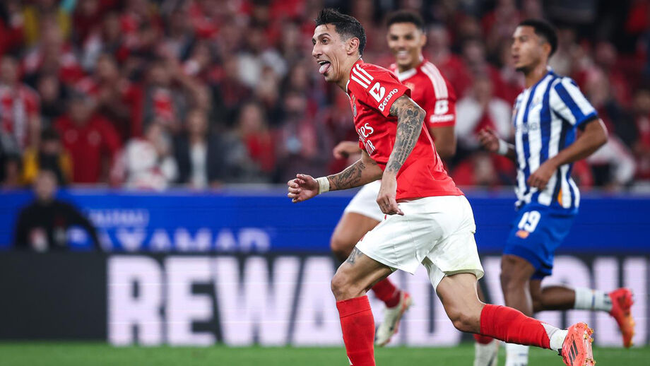 Na 1.ª volta, o Benfica goleou o FC Porto por 4-1 na Luz
