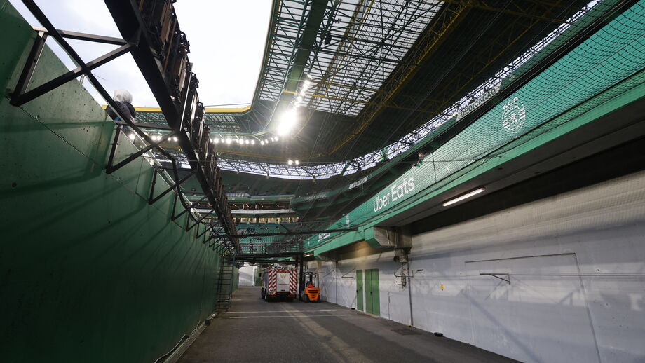 O fosso do Estádio José Alvalade deixará de existir