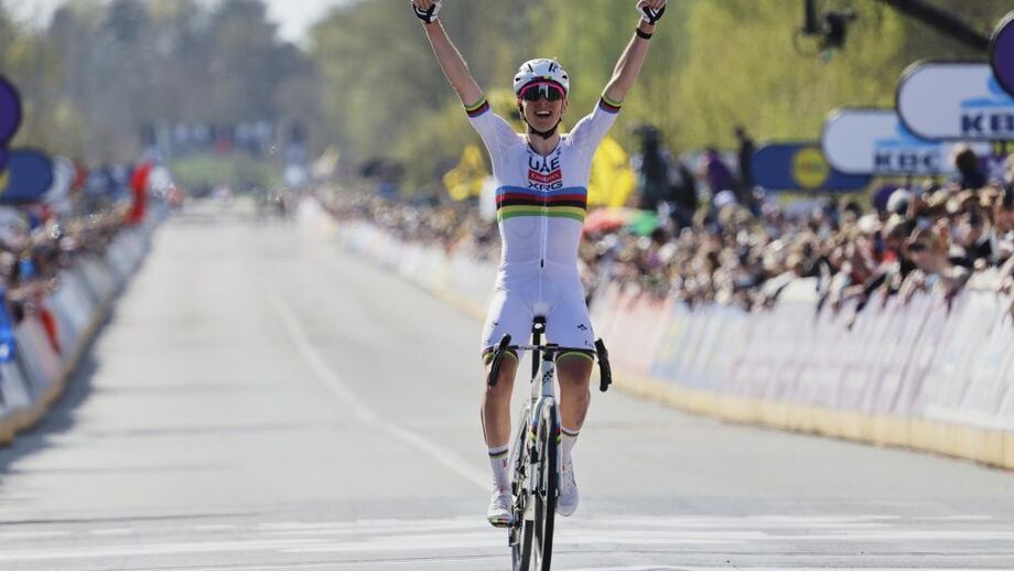 Pogacar imperial na Flandres