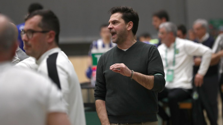 Edo Bosch, treinador do Sporting