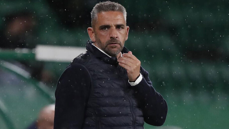 Rui Borges, treinador do Sporting