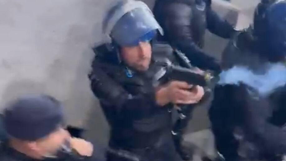 Momento aconteceu junto da bancada norte, onde se encontrava a claque Colectivo Ultras 95