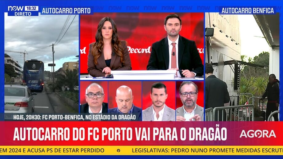 Record na Hora vence CNN Portugal e SIC Notícias