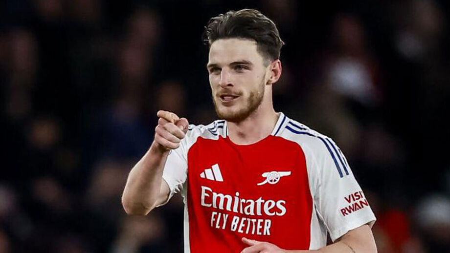 Declan Rice brilhou no triunfo do Arsenal frente ao Real Madrid