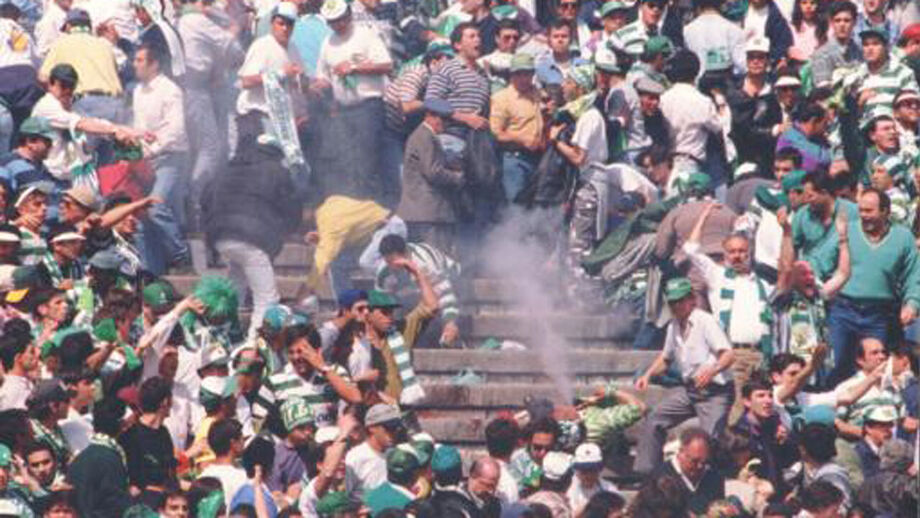 Final da Taça 95/96 prosseguiu para evitar tragédia ainda maior mas