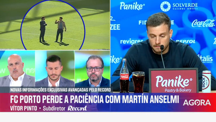 Subdiretor de Record em declarações no programa 'Liga Now'