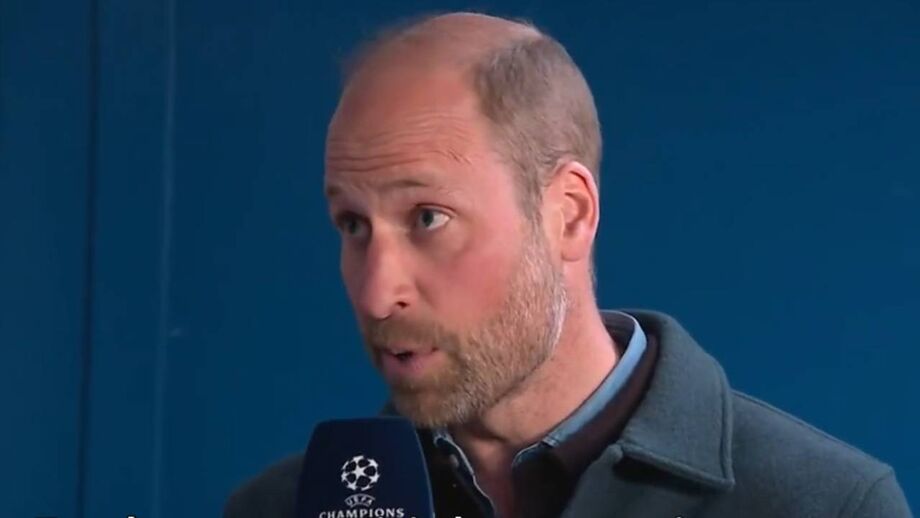 Futuro rei de Inglaterra, adepto do Aston Villa, aprecia as qualidades do médio português do PSG