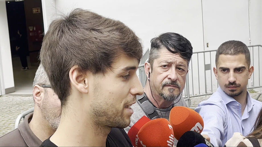 Declarações do médio em Alvalade, onde decorre homenagem a Aurélio Pereira