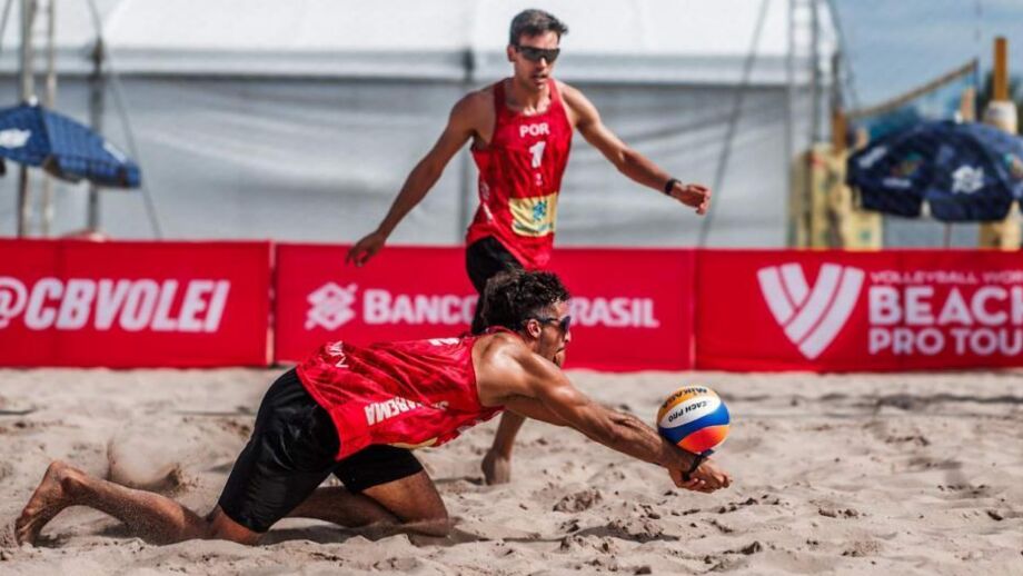 João Pedrosa e Daniel Campos em Saquarema