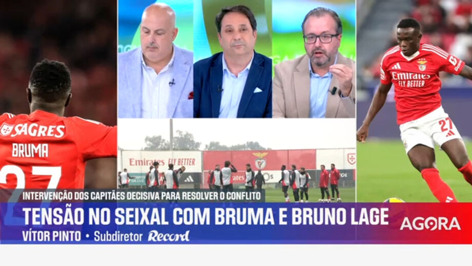 Subdiretor de Record analisa situação do extremo, que virou as costas a Bruno Lage num treino do Benfica