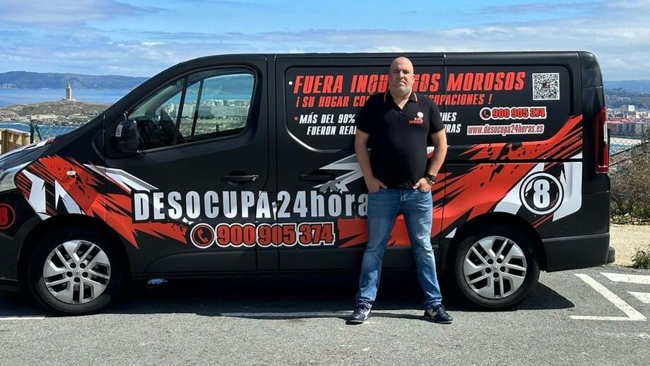 Francisco Fernández, gerente da DESOCUPA24HORAS, já geriu mais  de 5 mil  desocupações