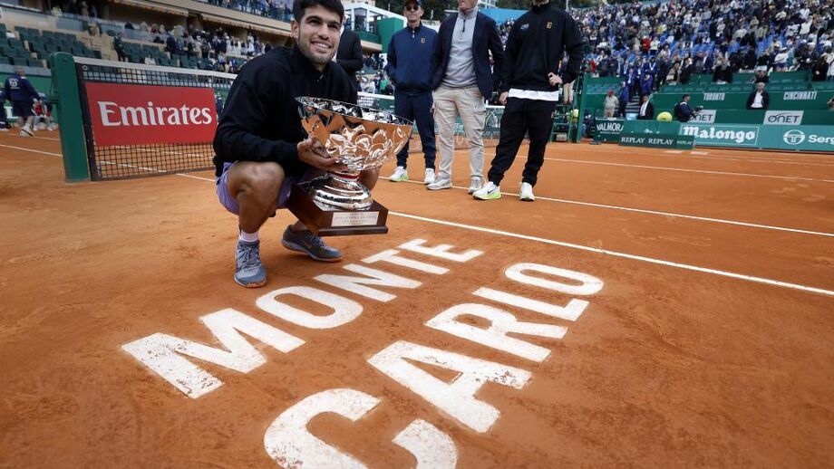 Alcaraz superou Musetti para conquistar inédito título no Masters 1000 de Monte Carlo