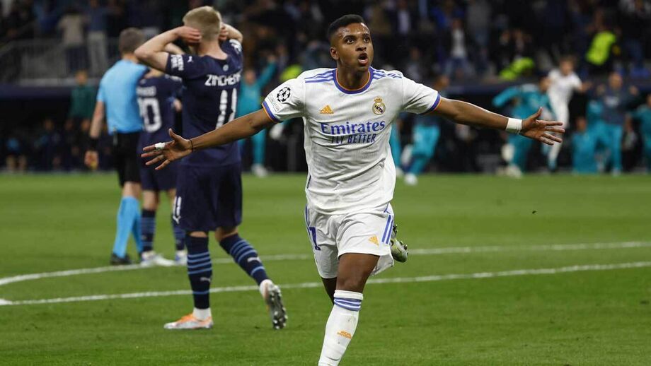 Rodrygo foi herói em 2021/22 frente ao Manchester City
