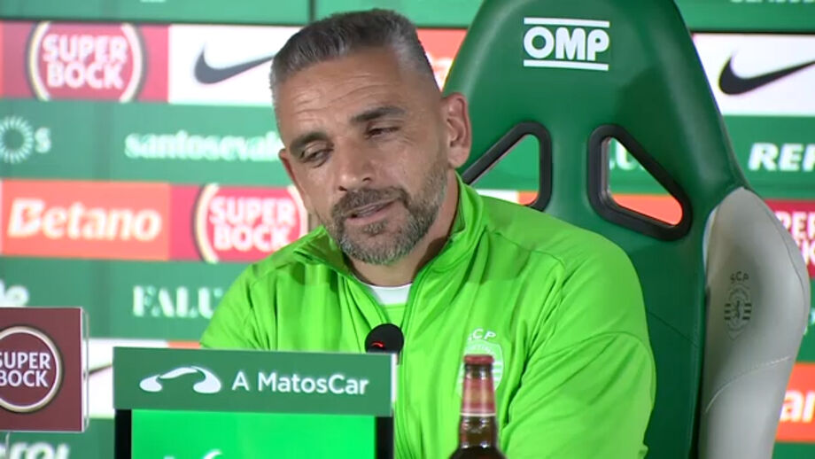 Treinador do Sporting destaca capacidades físicas  do reforço dos leões